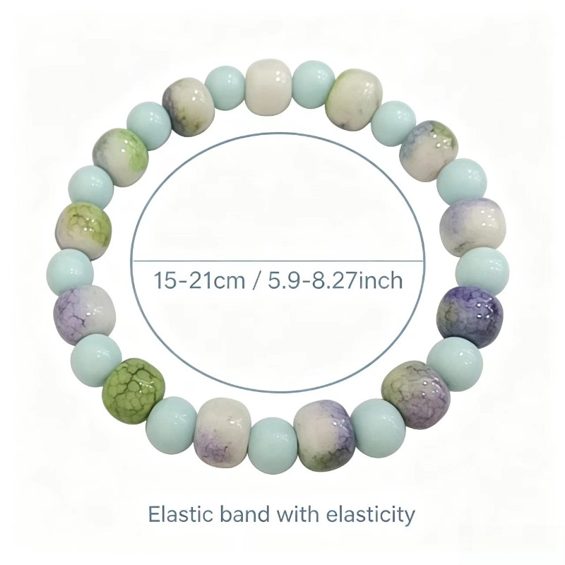 Women's Dreamy Macaron Colour-Mixing Handmade Bracelet